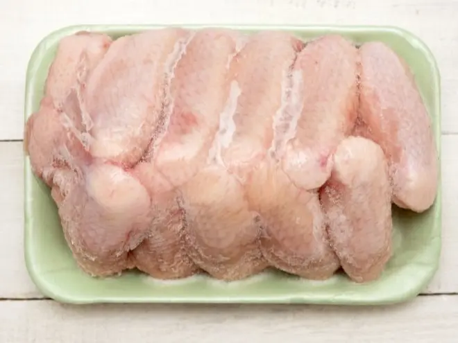 frozen chicken parts